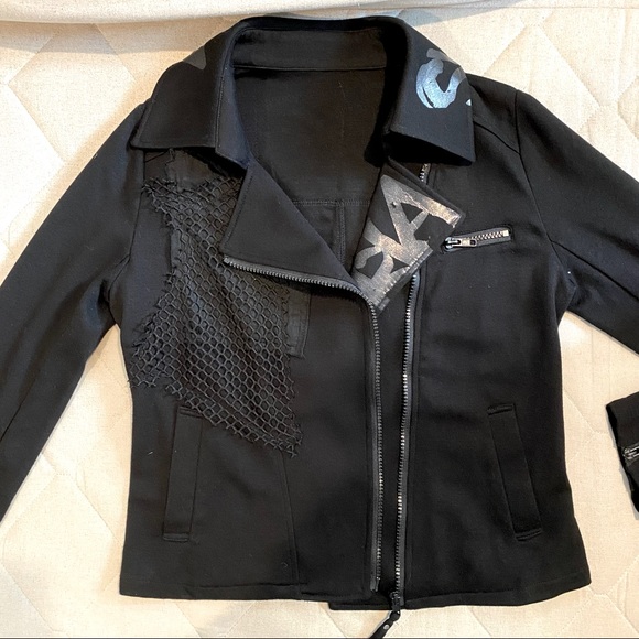 h.Naoto Anarchy Japanese punk goth fitted jacket - Picture 4 of 12